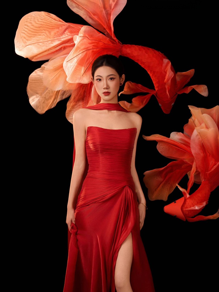 Ethnic Fashion Shoot - 2026 Yeni Yıl Kırmızı Şanslı Sazan