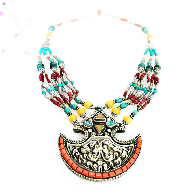 Gizemli Güzel Vintage Kolyeler - Ethnic Fashion Com incelemesi ve fiyatı