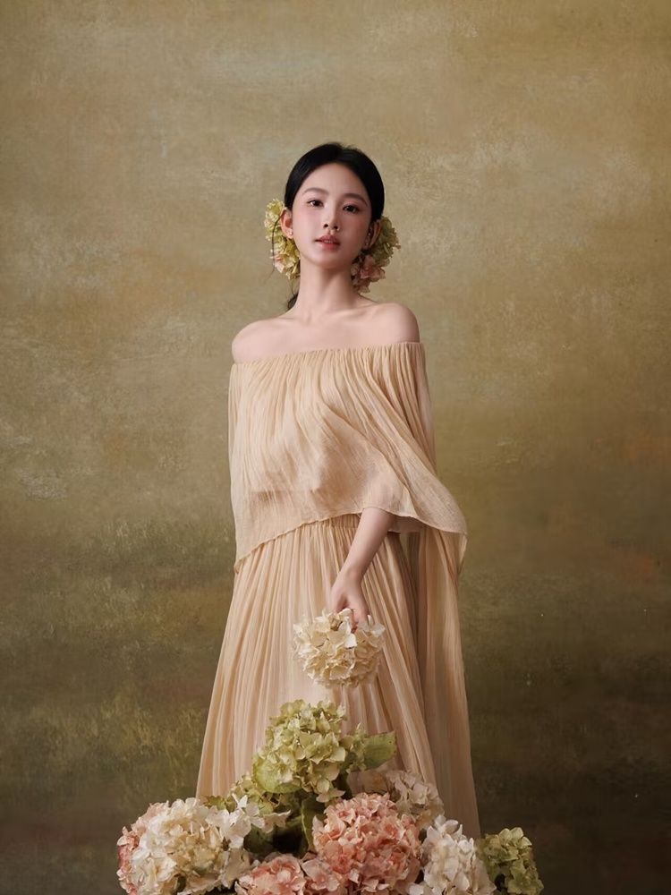 Yeni 2026 Çin Tarzı Yağlıboya  - Ethnic Fashion Shoot incelemesi ve fiyatı