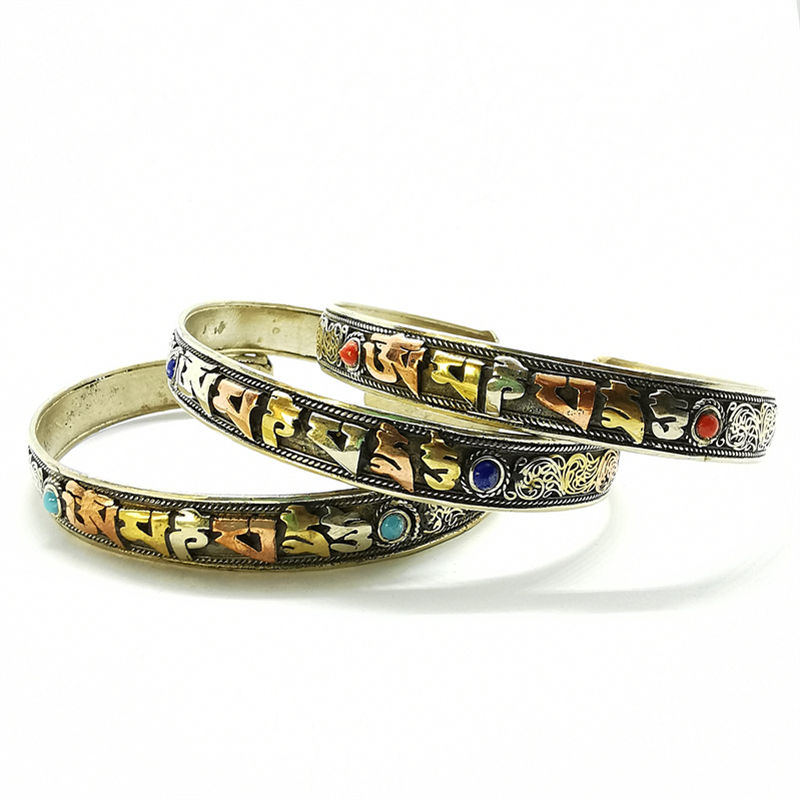 Tibet Mantras muska açık manşe - Ethnic Fashion Com incelemesi ve fiyatı