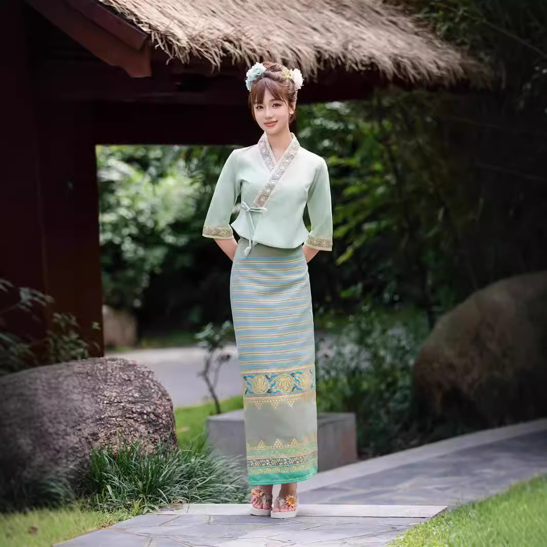 Tayland Myanmar kadın Dai giyi - Batik Sarong Wrap incelemesi ve fiyatı