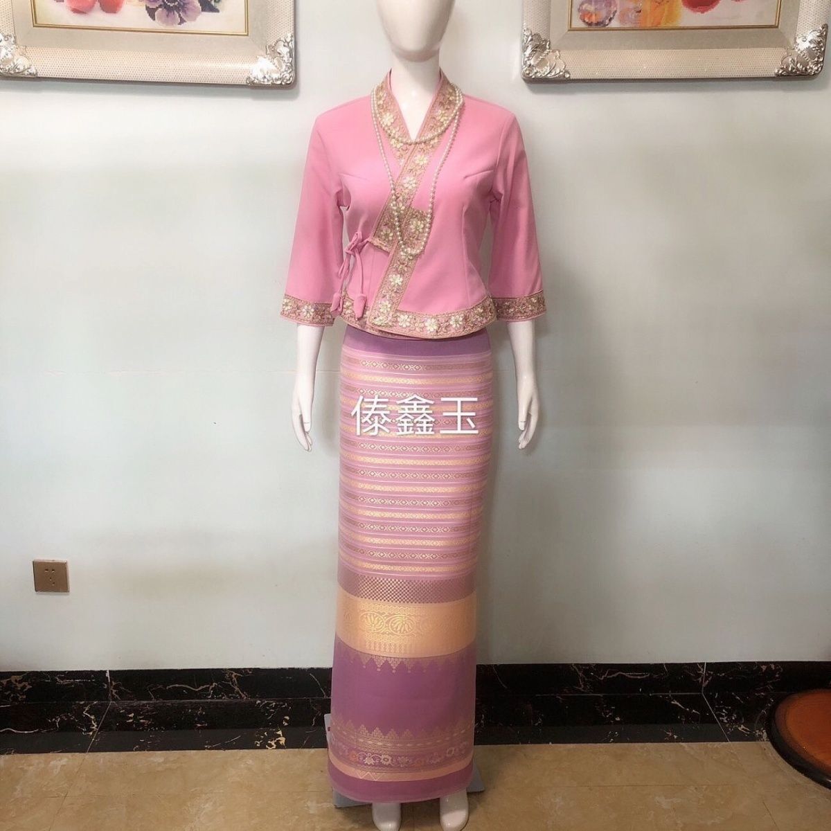 2pcsThailand Uzun-gyi Etek Dai - Batik Sarong Wrap incelemesi ve fiyatı