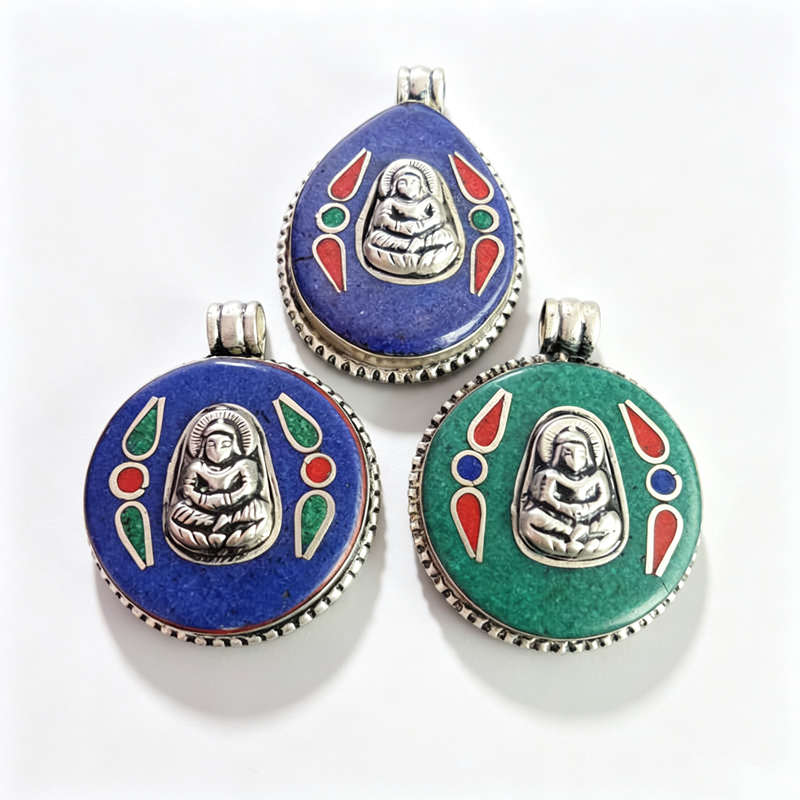 Tibet Buda Muska Kolye Bakır K - Ethnic Fashion Com incelemesi ve fiyatı