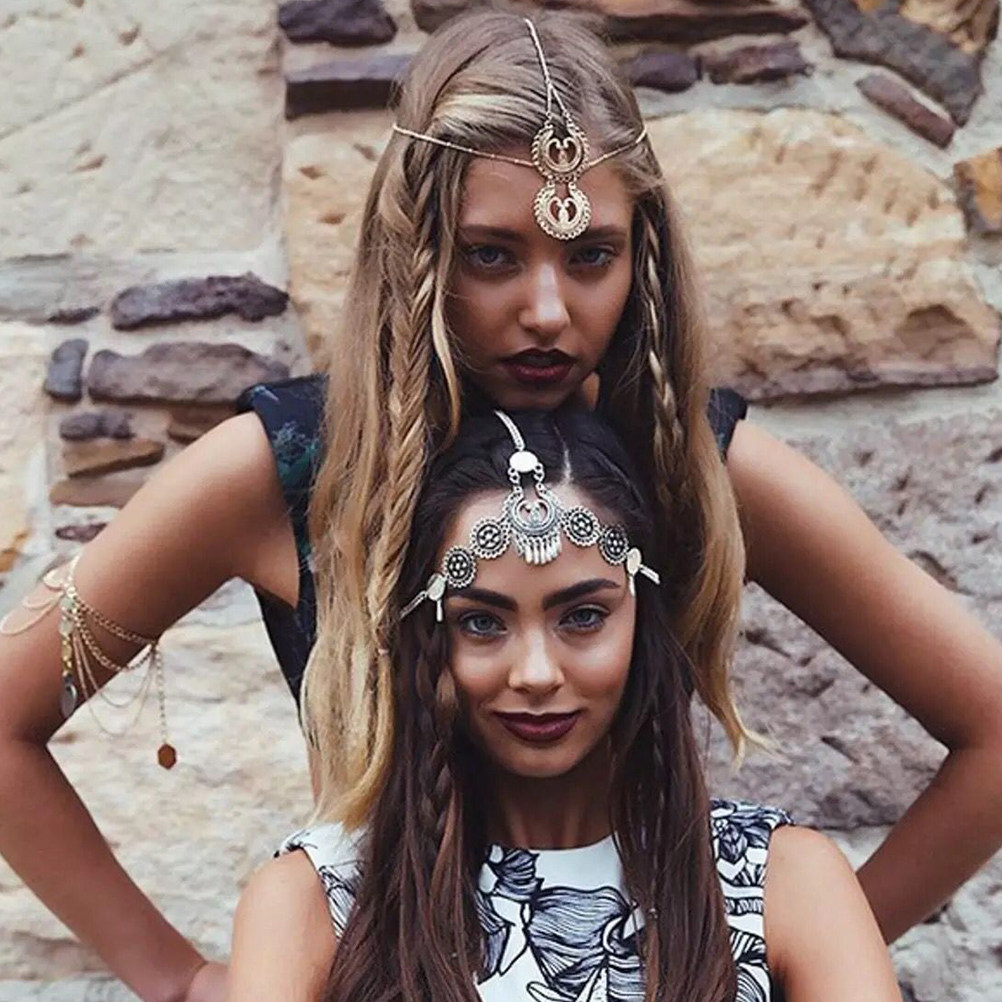 2 Adet Etnik Tarz Saç Bandı Re - Ethnic Fashion Shoot incelemesi ve fiyatı