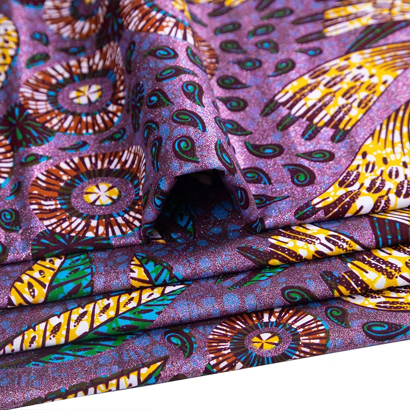 Pamuklu Afrika Baskılı Altın D - African Ankara Print incelemesi ve fiyatı