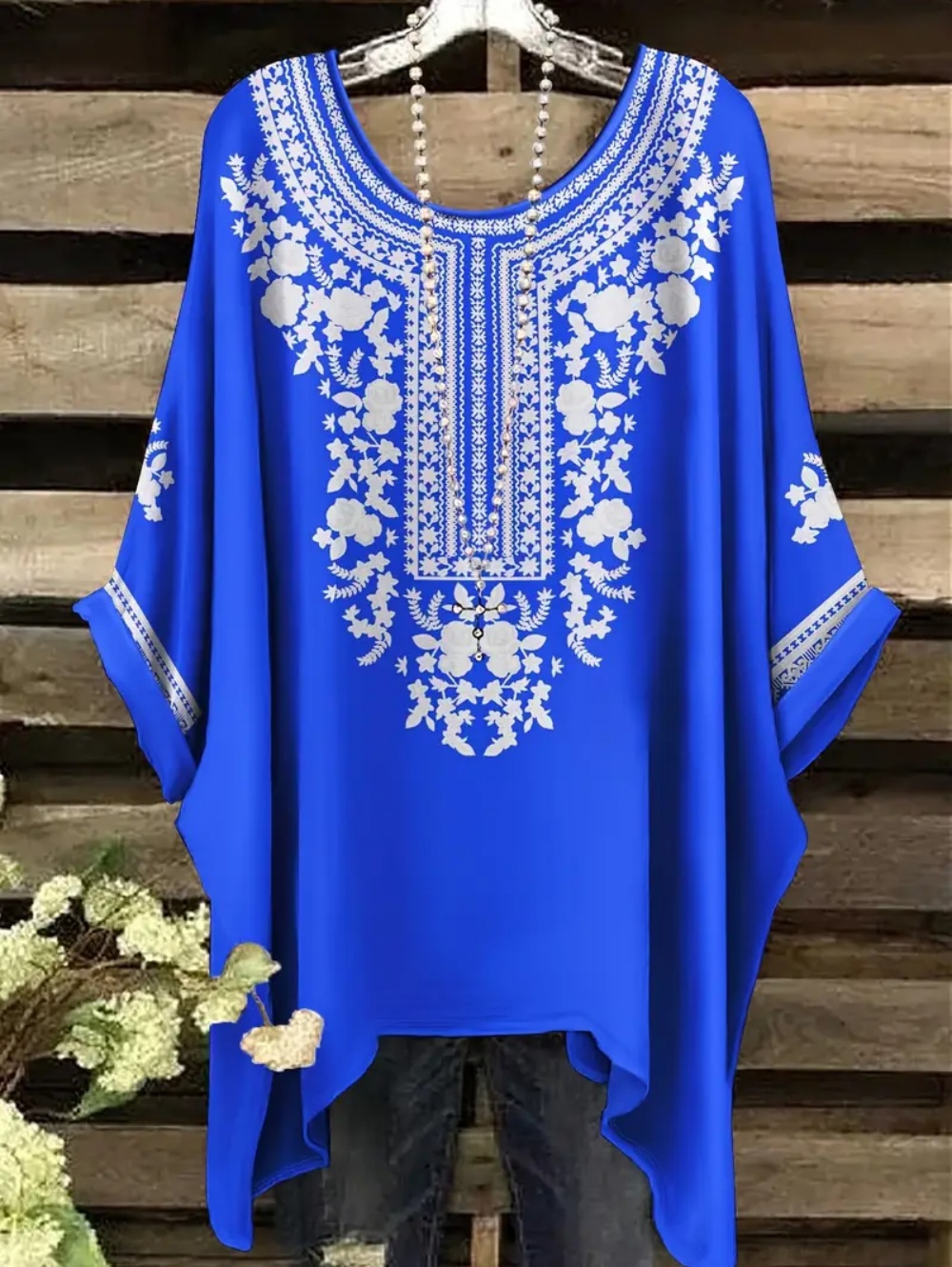 Bohem Şık Büyük Boy Tişörtler  - Ethnic Chic Fashion incelemesi ve fiyatı
